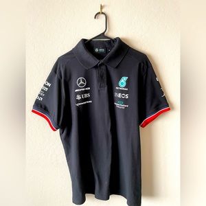 Mercedes AMG Petronas Formula One Polo Shirt Men’s XL
